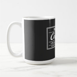 Caneca De Café Café Combustível do Papai – Preto e Forte Dia dos 