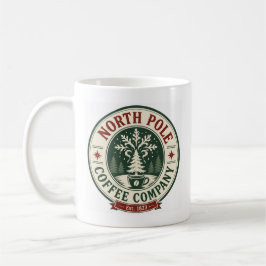 Caneca De Café Café Companhia do Pólo Norte Inverno Natal