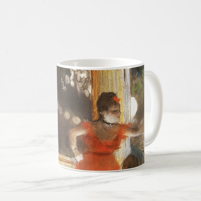 Caneca De Café Cafe Concert em Les Embaixadeurs por Edgar Degas (Frente Esquerda)