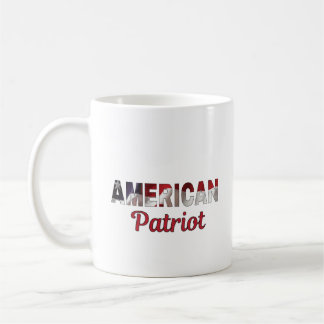 Caneca De Café Café Copa: Patriota Americano