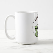Café Cósmo Cafeinado Fofo Alien Divertido