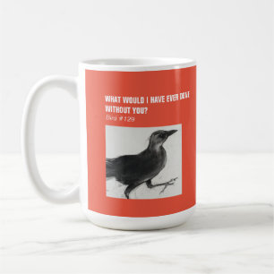 Caneca De Café Café CROW Mug 15 oz.