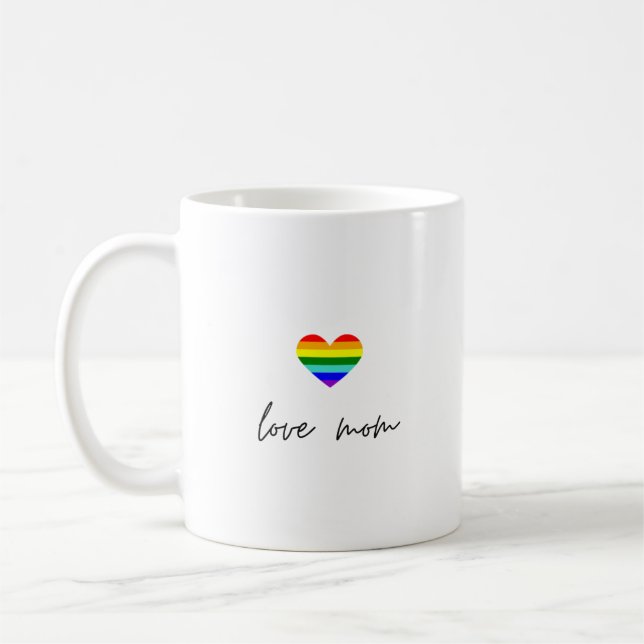 Caneca De Café Café Cups e Lâmpadas "Amor Mãe" (Esquerda)