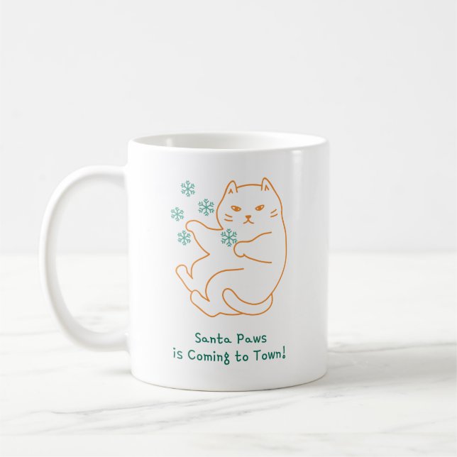Caneca De Café Café Cups e Mugs Design simples (Esquerda)