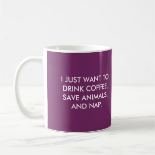 Caneca De Café Café da bebida, animais das economias, e caneca d