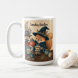 Caneca De Café Café da Bruxa Esquilo