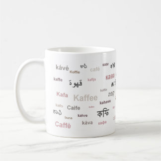 Caneca De Café Café da caneca do mundo (em Brown)