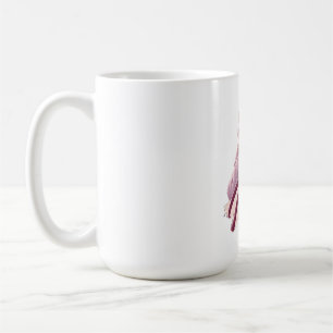 Caneca De Café Café da Mamãe com Coqueiro Desarrumado — Estética