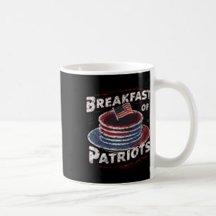 Caneca De Café Café Da Manhã Dos Patriotas Pancake American Cake