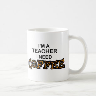 Caneca De Café Café da necessidade - professor
