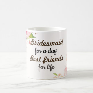 Caneca De Café Café de Bridesmaid