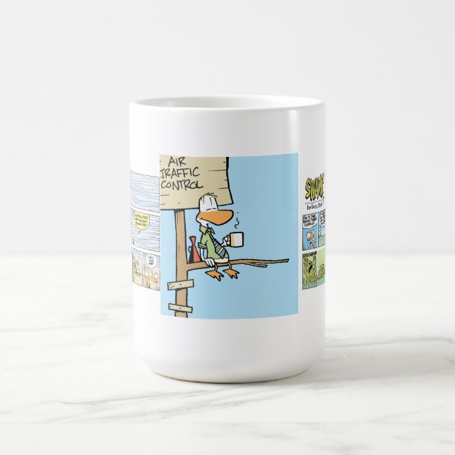 Caneca De Café Café de controlador aéreo do pântano (Centro)