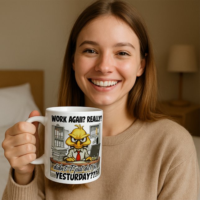 Caneca De Café Café de escritório Mug - Engraçada e Relacionável (Criador carregado)