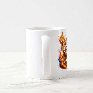 Caneca De Café Café de Impacto Global Super-Herói Bebê Doge Perso