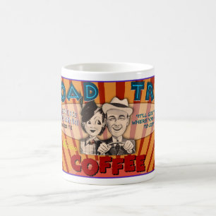 CANECA DE CAFÉ CAFÉ DE MARCA VINTAGE 'ROAD TRIP'