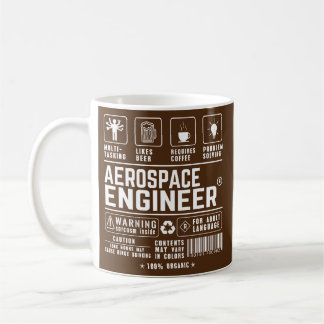 Caneca De Café Café de multitarefa da cerveja de Engenheiro aeroe
