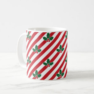 Caneca De Café Café de Natal Cane Candy Natal Festa Presente