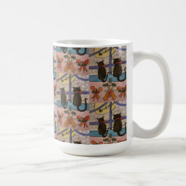 Caneca De Café Café de Natal preto