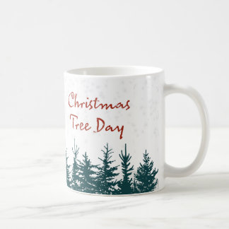 Caneca De Café Café de Natal - Tree Day