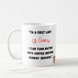 Caneca De Café "Café de Primeira-Dama"