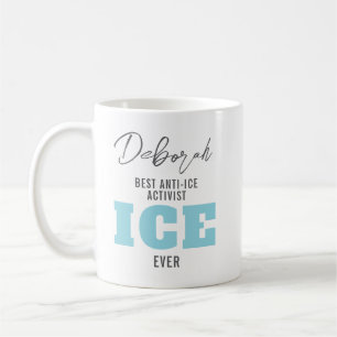 Caneca De Café Café de Protesto Anti ICE Personalizado