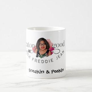 Caneca De Café Café de Sneakin e Peekin