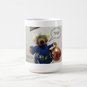 Caneca De Café Café do urso de Ker'Dunkedunk/caneca do chá