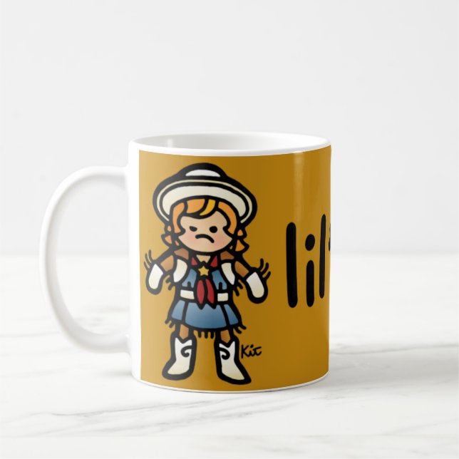 Caneca De Café café do vagão de mandril (Esquerda)