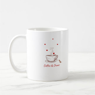 Caneca De Café Café e Caos