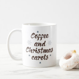 Caneca De Café Café E Caróis De Natal