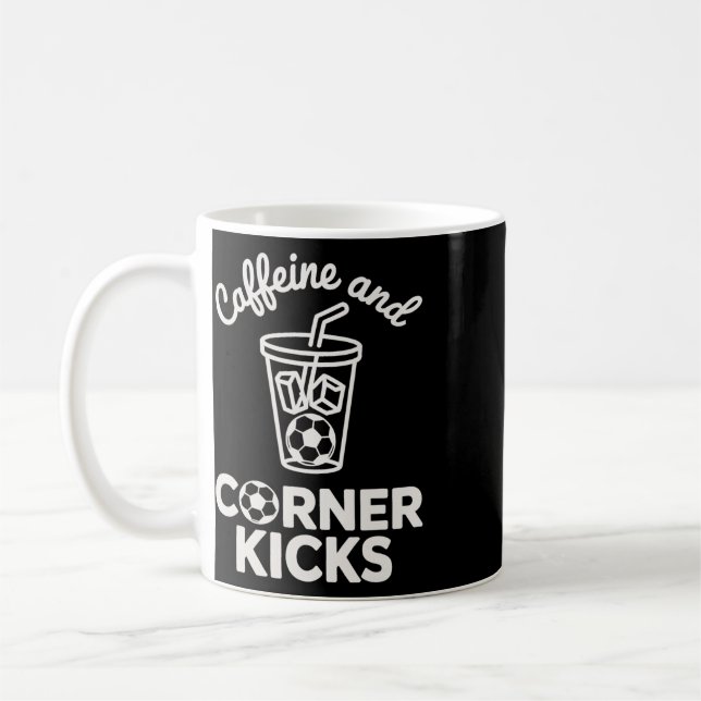 Caneca De Café Café e Chutes de Canto Equipe Jogador Café e S (Esquerda)