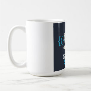 Caneca De Café Café e Código Syntax Saver