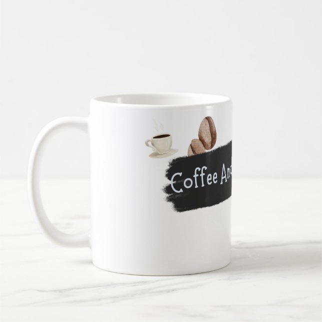 Caneca De Café Café e Confiança (Esquerda)