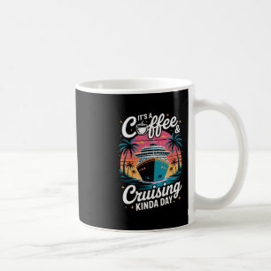 Caneca De Café Café E Cruzeiro Piada De Férias De Cruzeiro