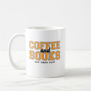 Caneca De Café Café e Livros Beba e Depois Leia Bicho de Livro La