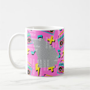 Caneca De Café Café e Música dos Anos 80 na Geórgia