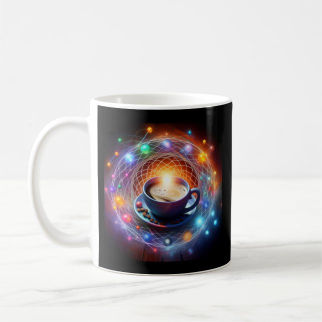 Caneca De Café Café e o Cosmos: Uma Sinza de Energia (Esquerda)