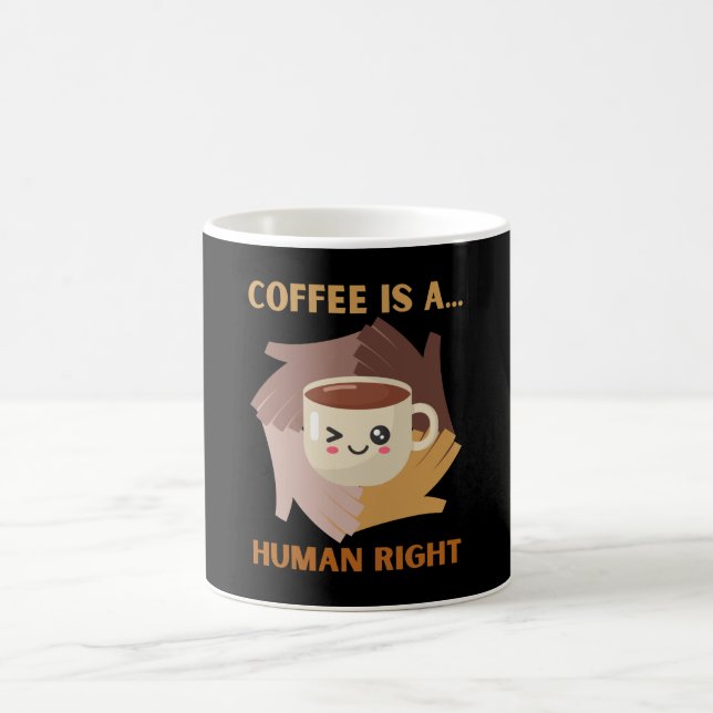 CANECA DE CAFÉ CAFÉ É UM DIREITO HUMANO (Centro)