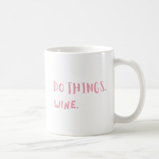 Caneca De Café Café e Vinho Lover Mug