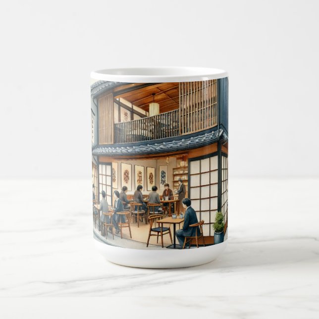 Caneca De Café Café em Fukuoka no Japão (Centro)