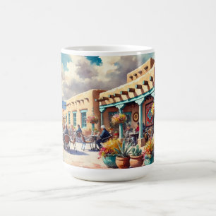 Caneca De Café Café em Papais noeis Fe Novo México