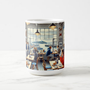 Caneca De Café Café em São Francisco Alcatraz