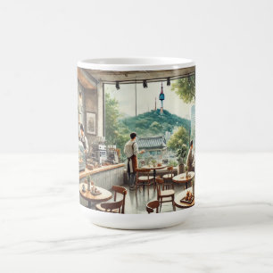Caneca De Café Café em Seul Korea Namsan Mug