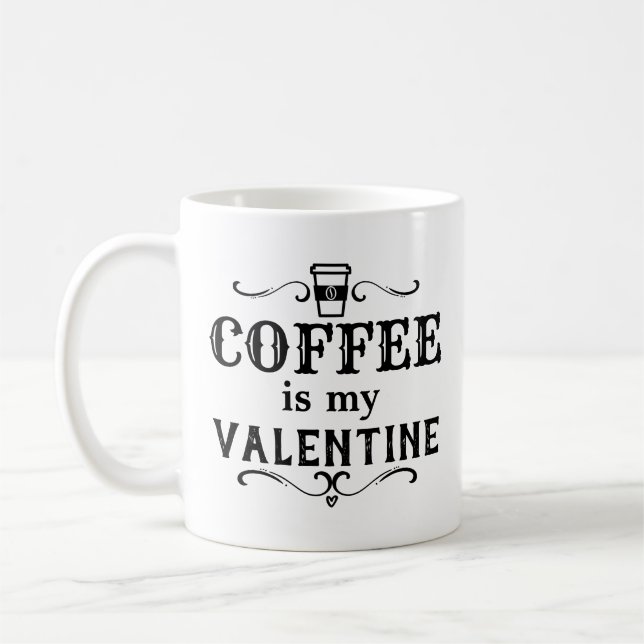 Caneca De Café Café engraçado é meu namorado (Esquerda)
