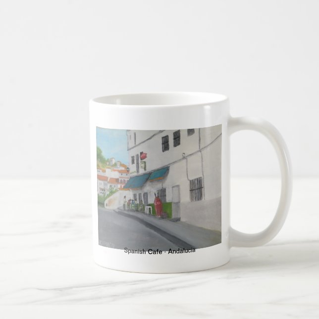 Caneca De Café Café espanhol - Andalucia (Direita)