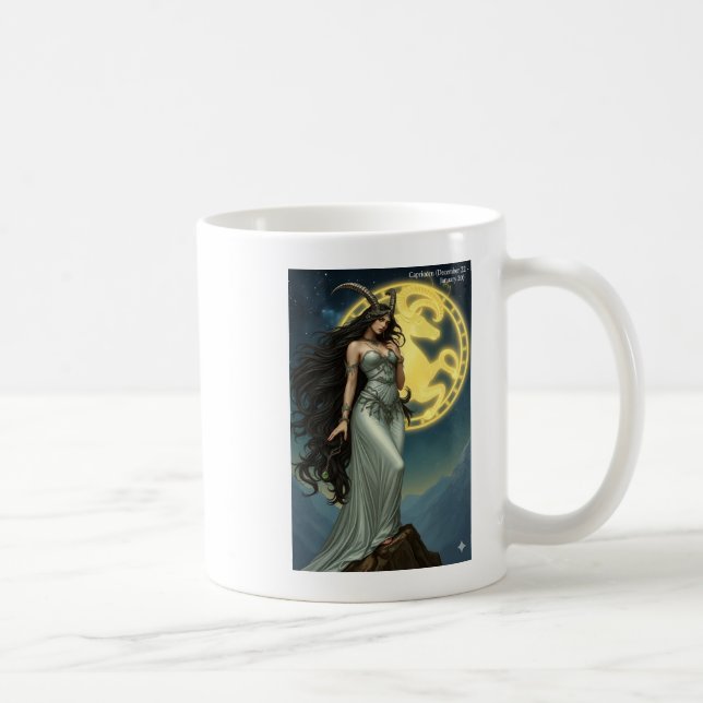 Caneca De Café Café especial Capricórnio Zodíaco (Direita)