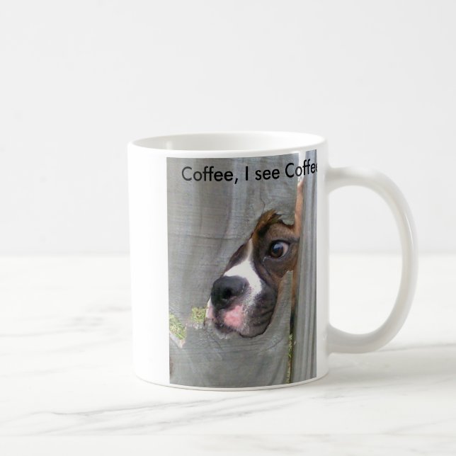 Caneca De Café Café, eu ver o café! (Direita)