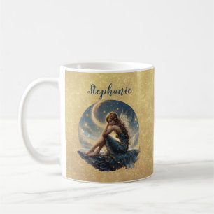 Caneca De Café Café Fada Mug com Fadas Arte Whimsic
