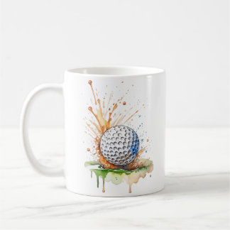 Caneca De Café Café & Golfe Equivalem à Par-feição!