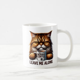 Caneca De Café Café Grumpy - Manhã "Deixe-me sozinho"